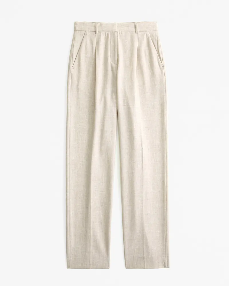 A&F Quinn Tailored Straight Pant