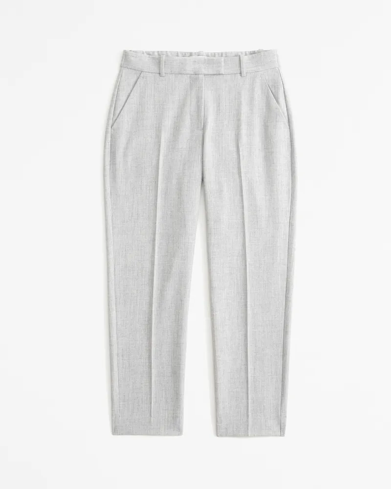 Mid Rise Tailored Ankle Pant