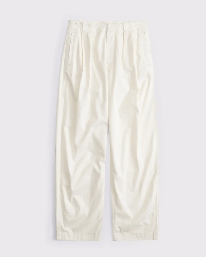 Mid Rise Barrel Pant
