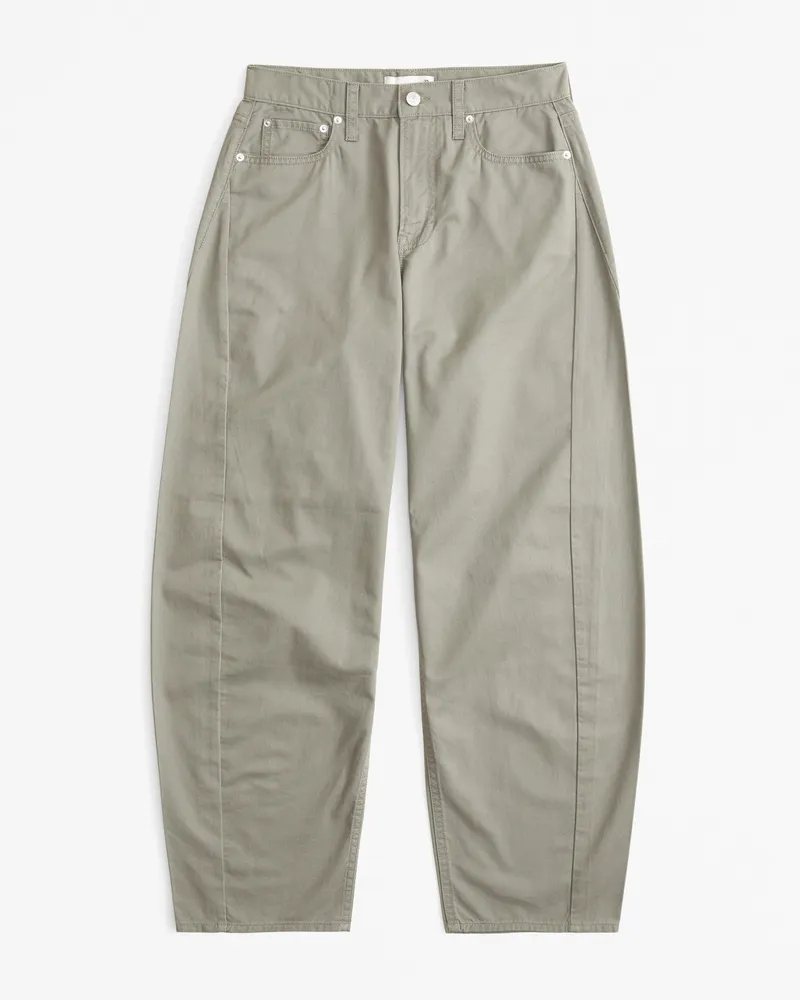 Curve Love Mid Rise Barrel Pant