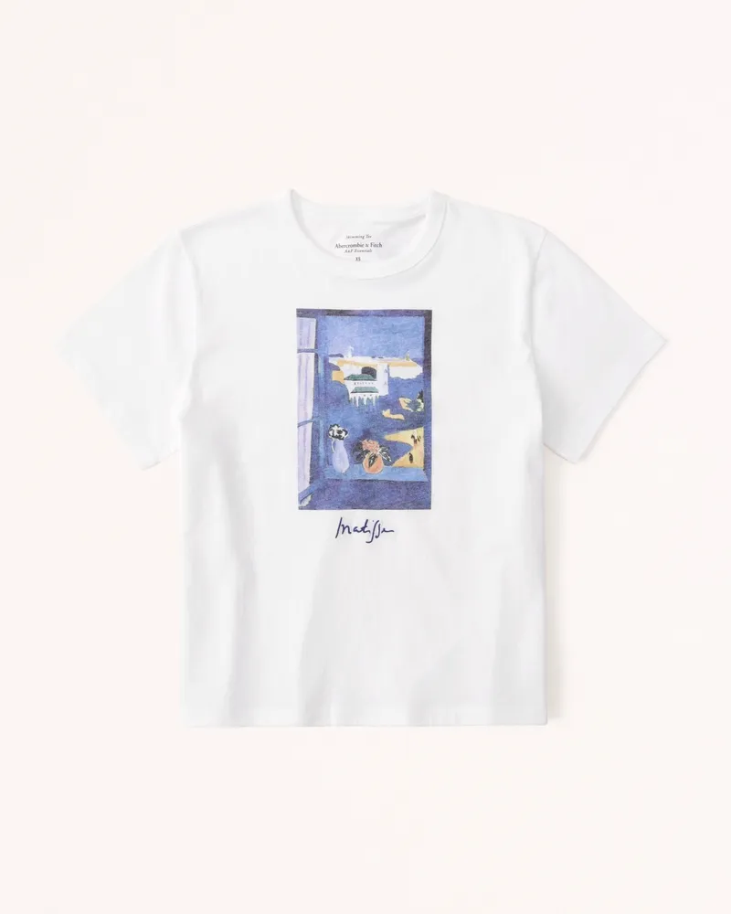 Short-Sleeve Matisse Graphic Skimming Tee