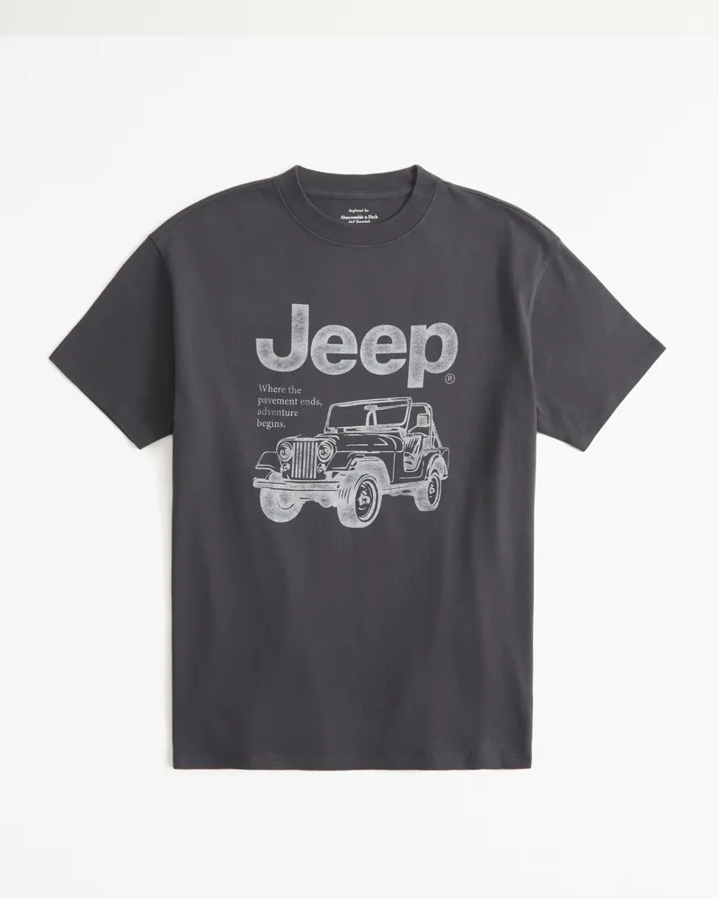 Oversized Jeep Graphic Tee