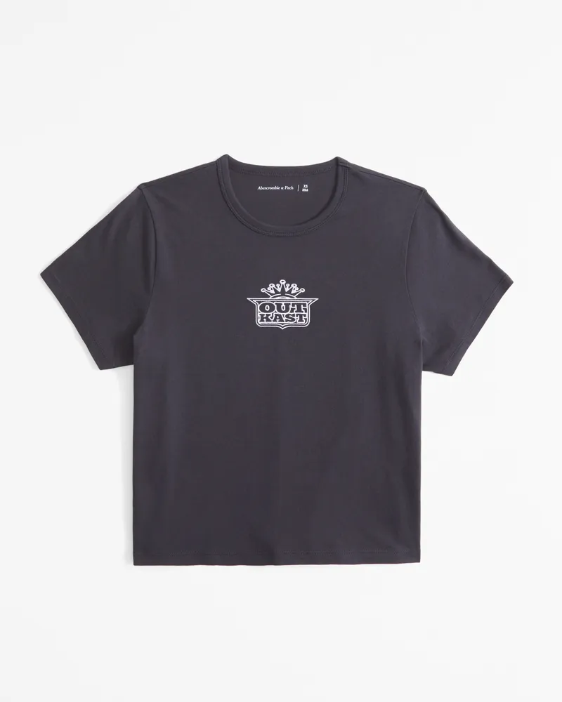 Short-Sleeve Outkast Graphic Skimming Tee