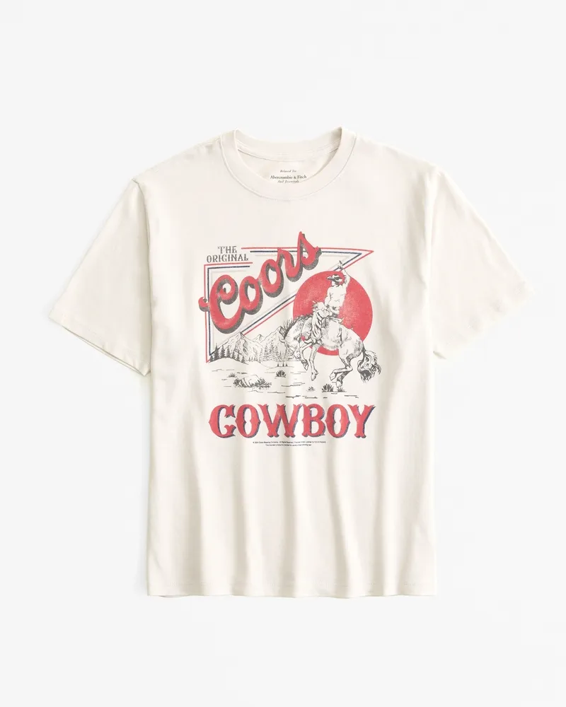 Short-Sleeve Coors Banquet Graphic Relaxed Tee