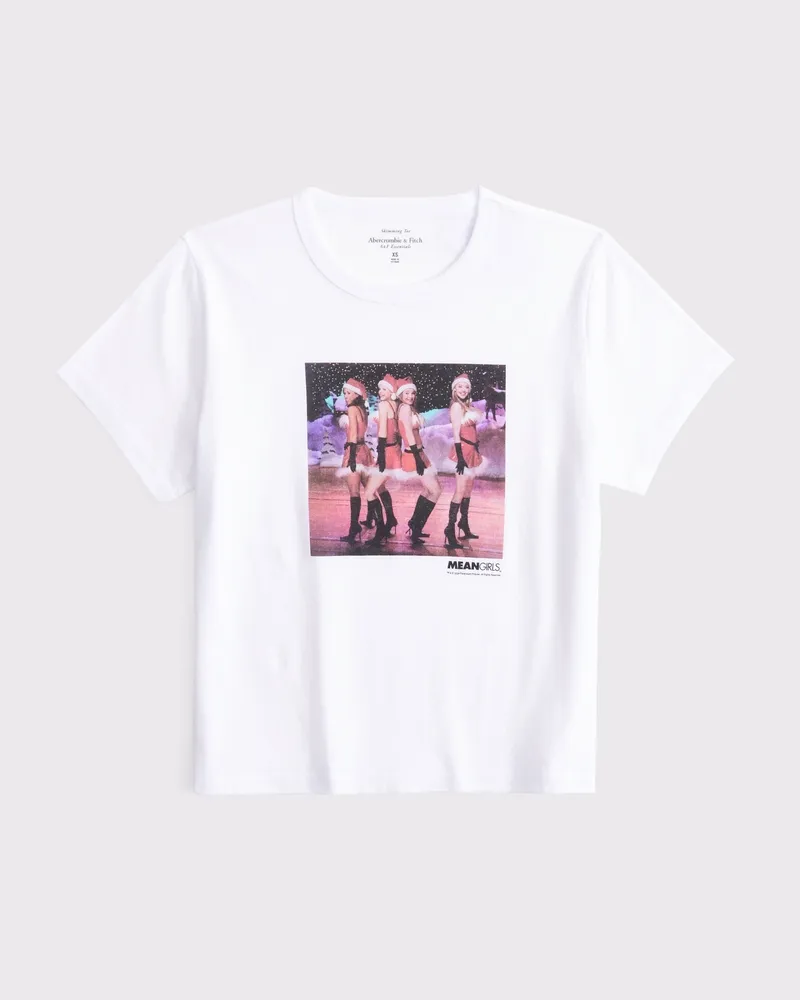 Short-Sleeve Mean Girls Graphic Skimming Tee