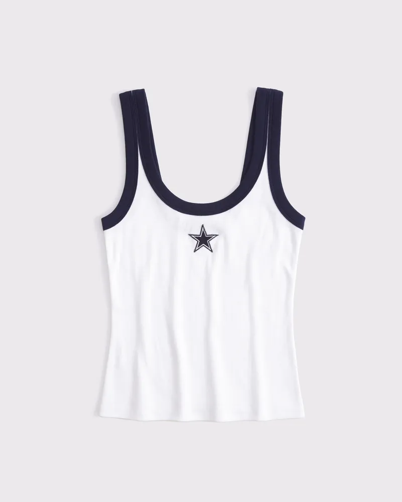 Dallas Cowboys Graphic Scoopneck Tank