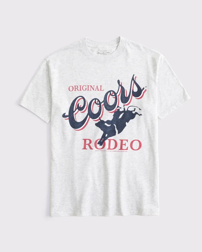 Oversized Coors Graphic Tee