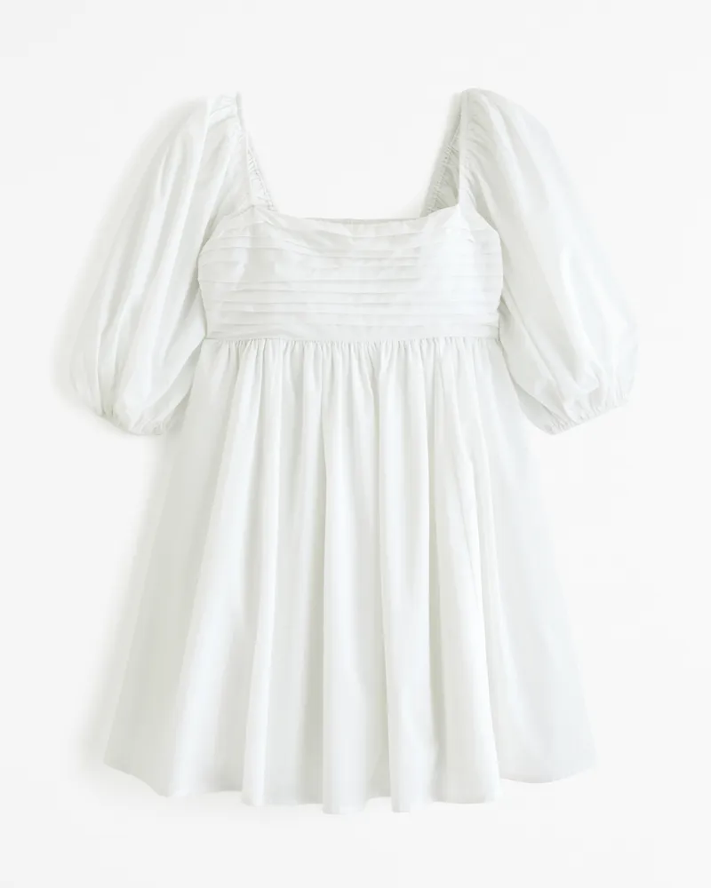 The A&F Emerson Poplin Puff Sleeve Mini Dress