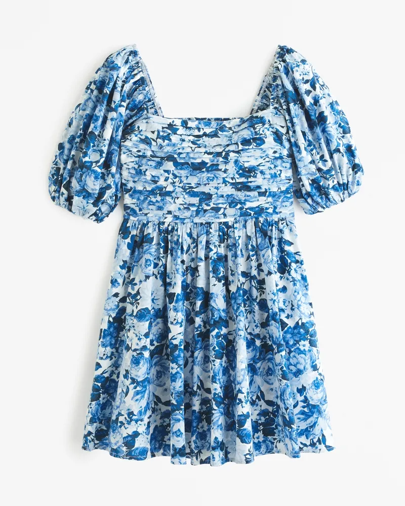 The A&F Emerson Waisted Poplin Mini Dress