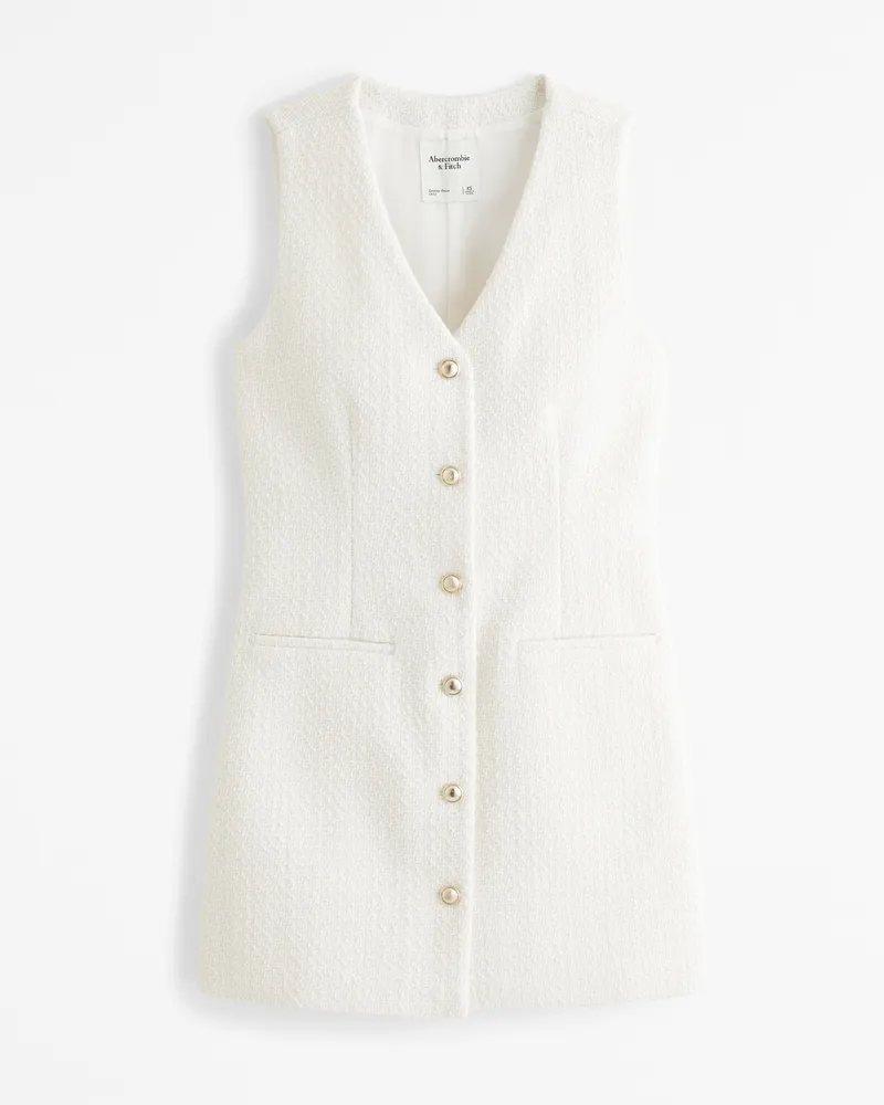 The A&F Mara Tweed Vest Mini Dress