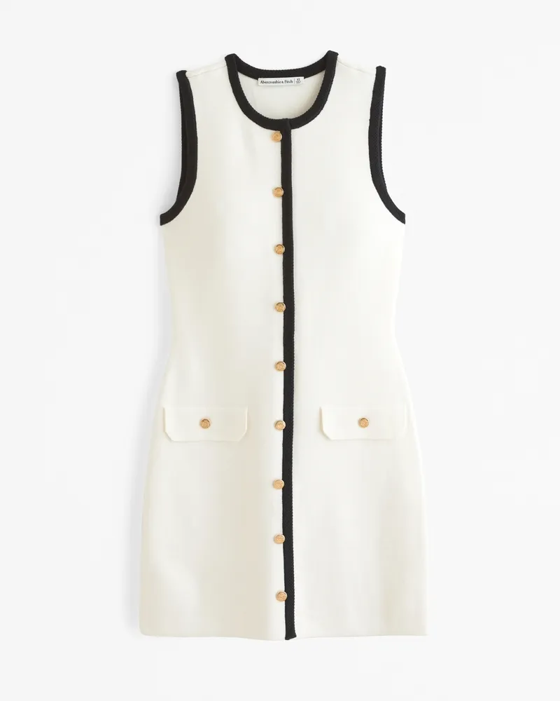 The A&F Mara High-Neck Vest Sweater Dress