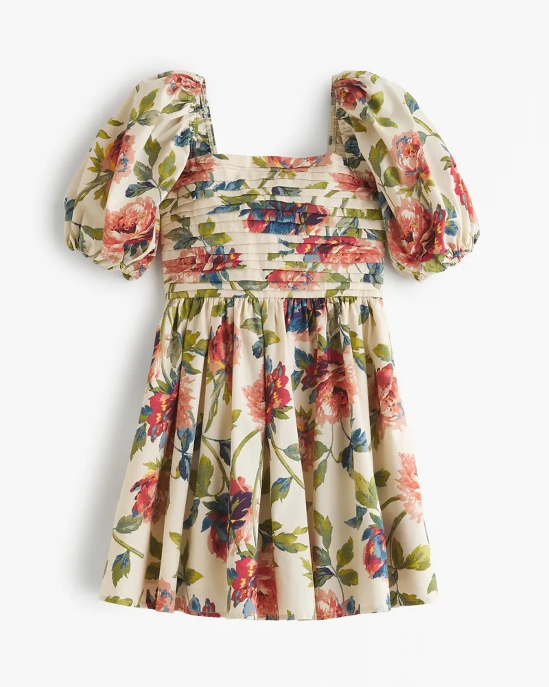 The A&F Emerson Waisted Poplin Mini Dress