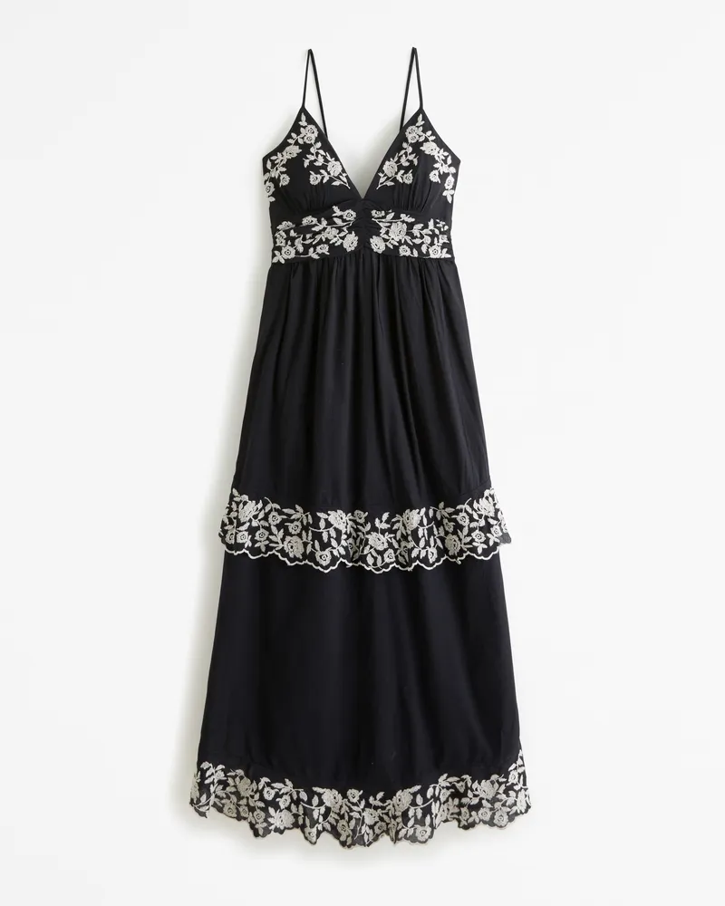 Tiered Ruffle Maxi Dress