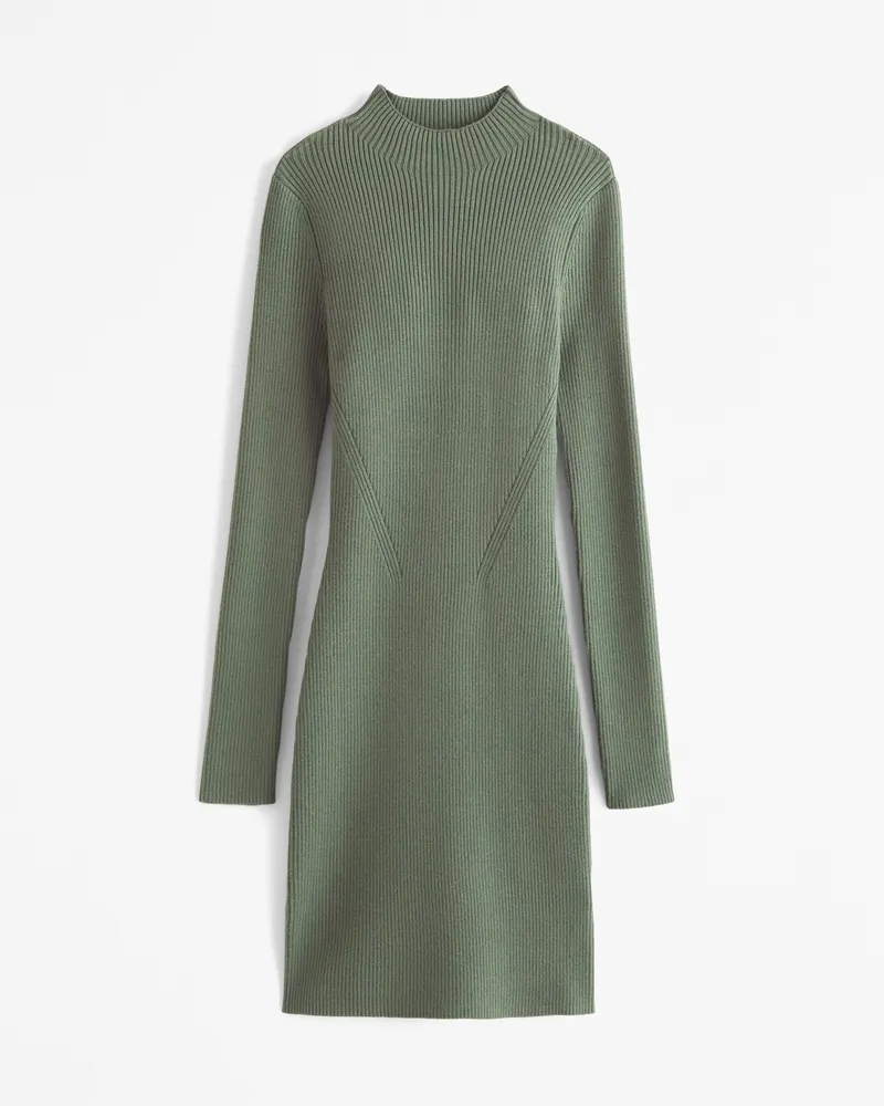 The A&F Paloma Long-Sleeve Mini Dress