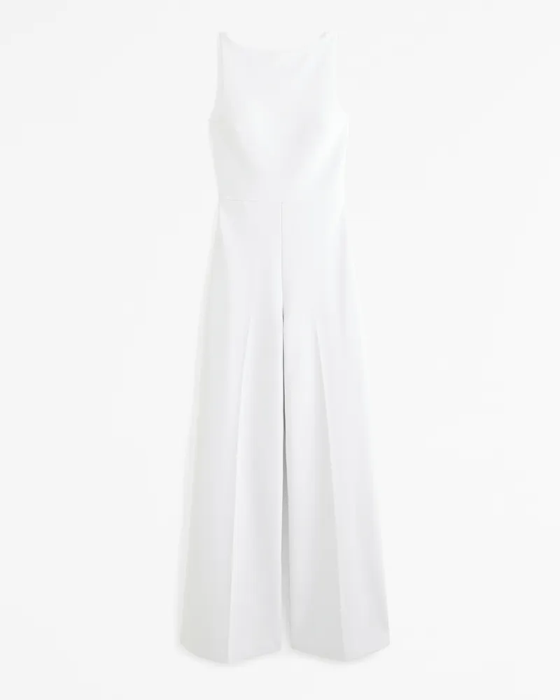 Slash Clasp-Back Jumpsuit