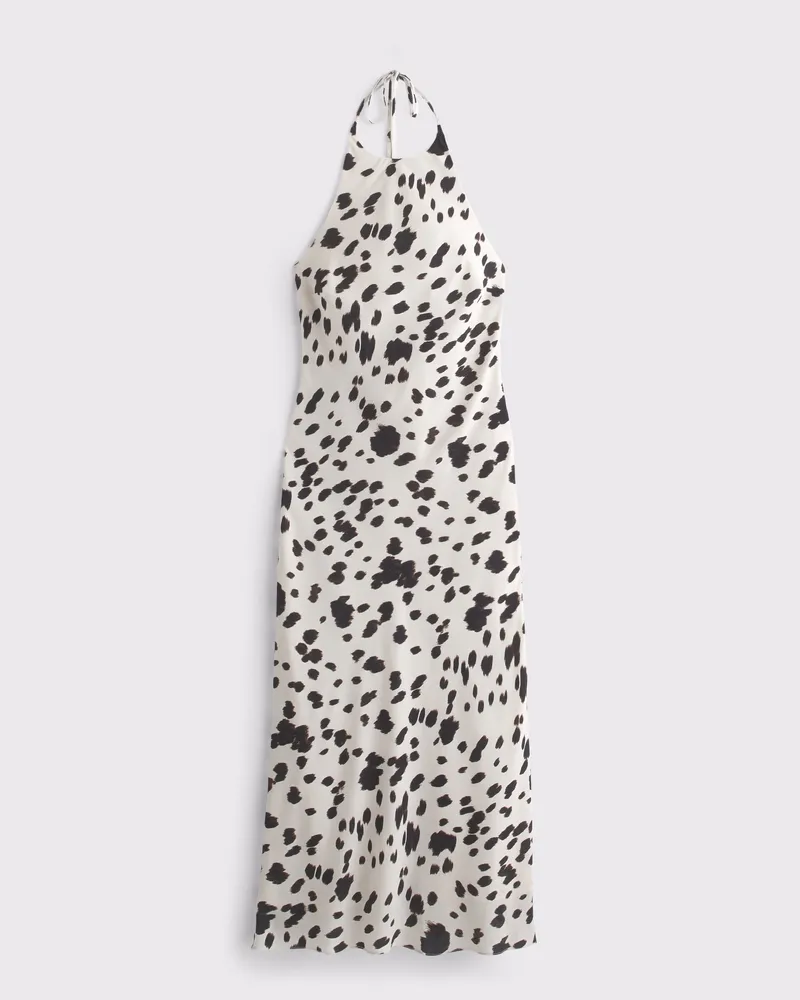 Halter Slip Midi Dress