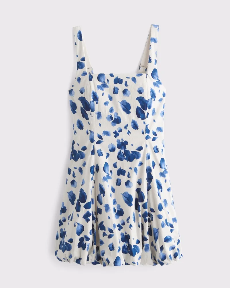 The A&F Mila Bubble Hem Mini Dress
