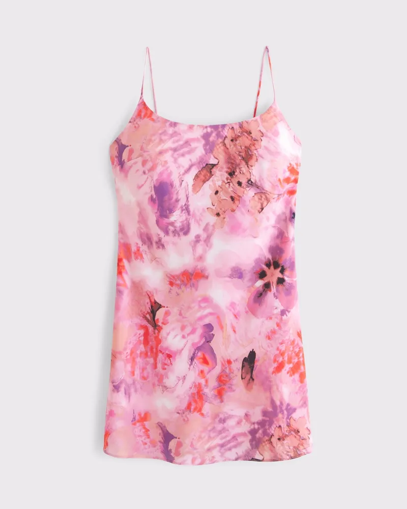 Scoopneck Slip Mini Dress