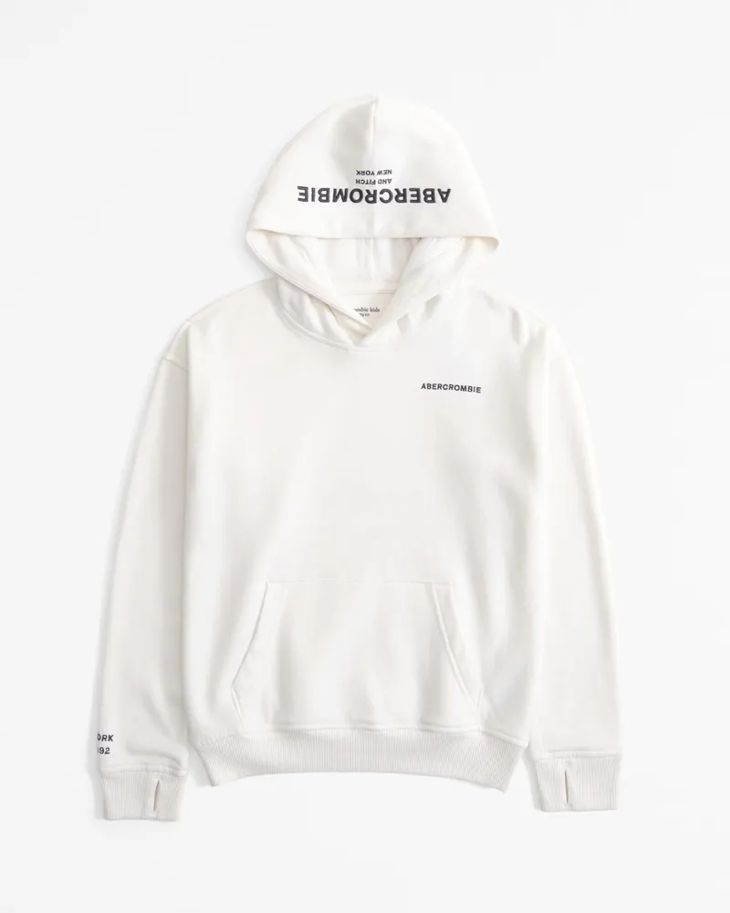 logo popover hoodie