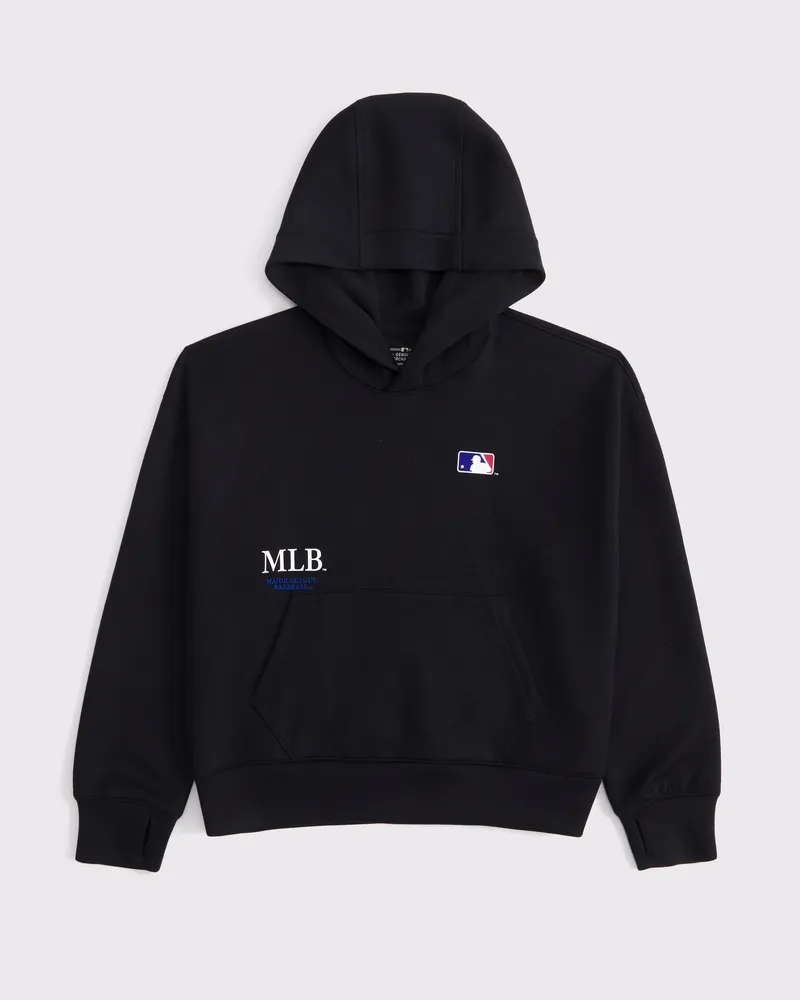 ypb neoknit mlb graphic popover hoodie