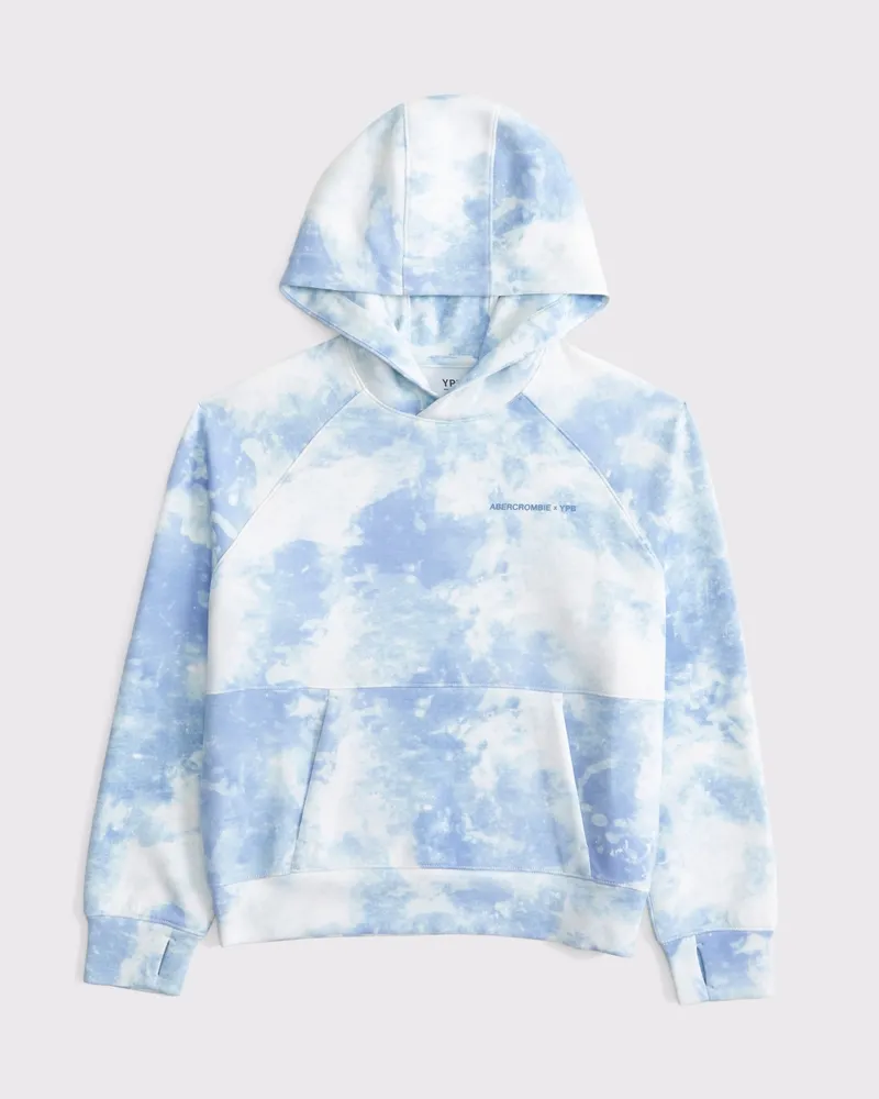 ypb neoknit logo popover hoodie