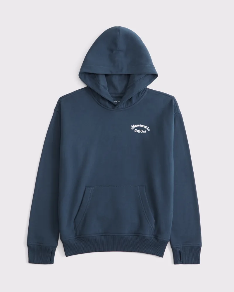 abercrombie golf club imagery popover hoodie