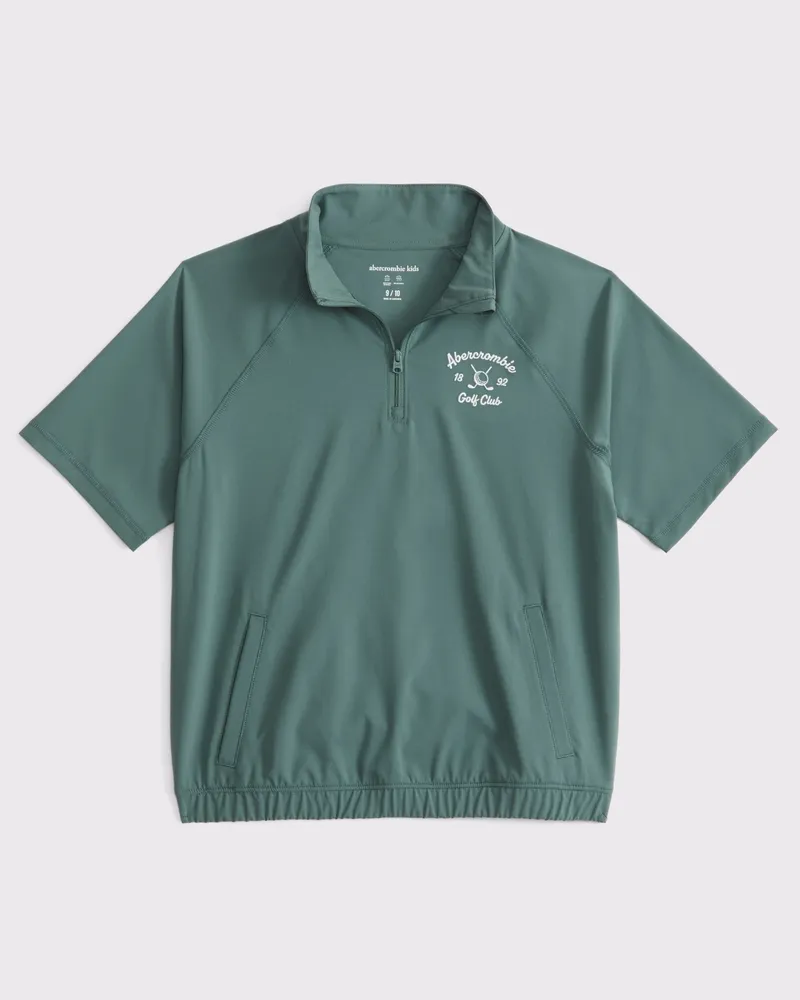 abercrombie golf club short-sleeve quarter-zip