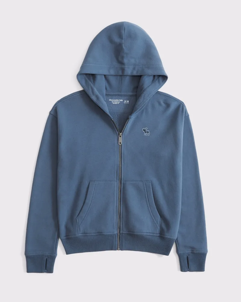essential icon full-zip hoodie