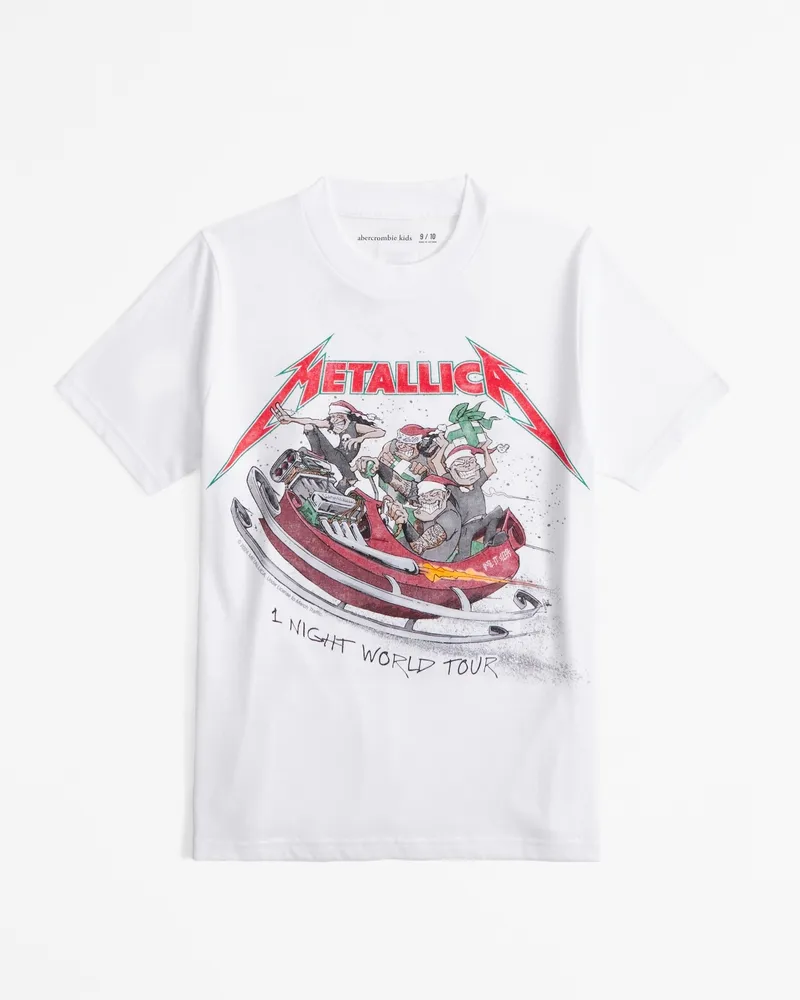 metallica graphic tee