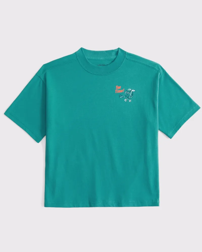 sporty graphic tee