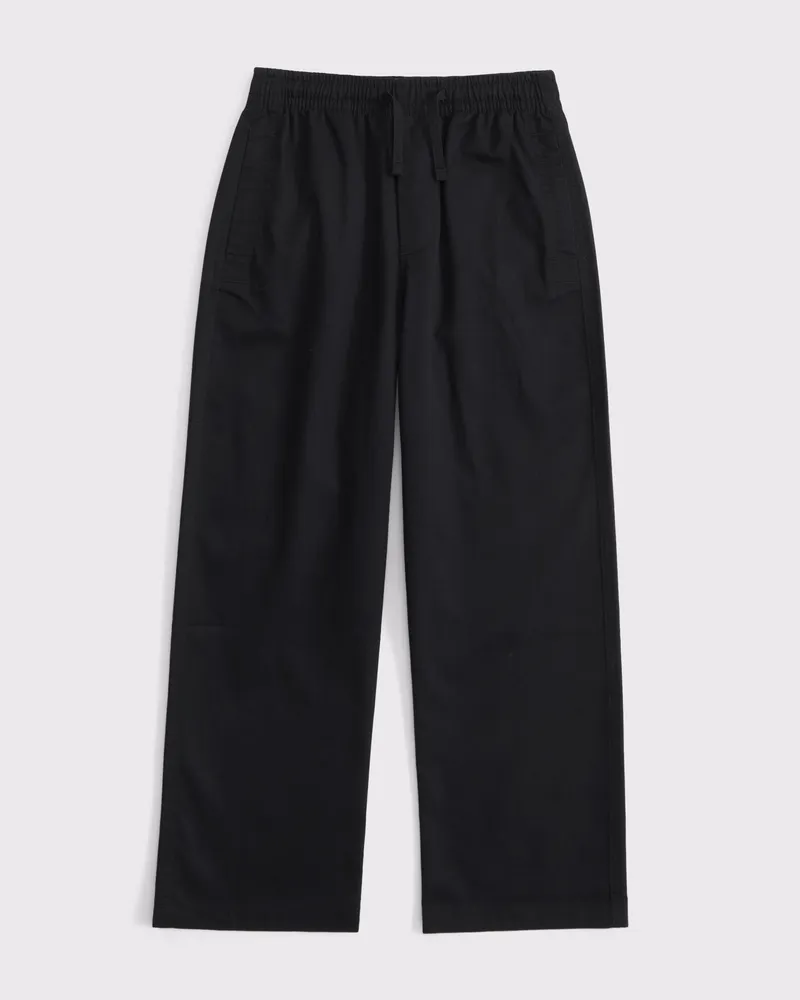 baggy pull-on chino pants
