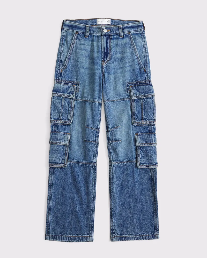 baggy cargo jeans