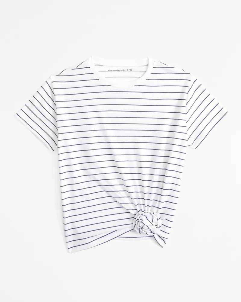 knot-front tee