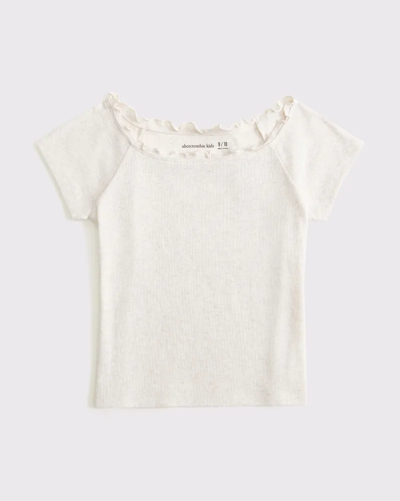 short-sleeve rib tee