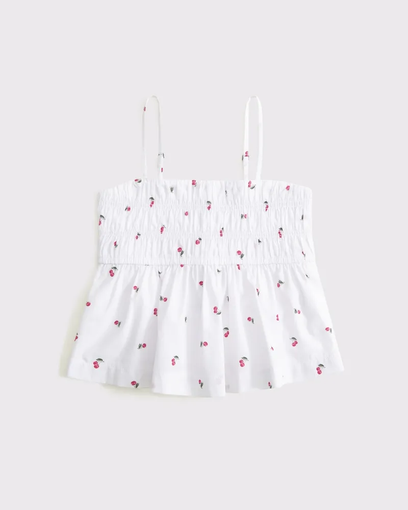 poplin babydoll set top