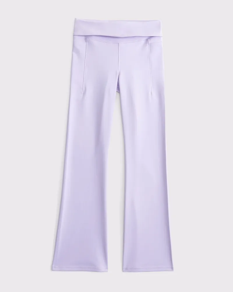 ypb foldover mini flare leggings
