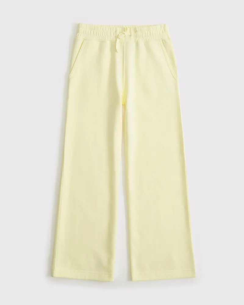 essential wide leg sweatpants