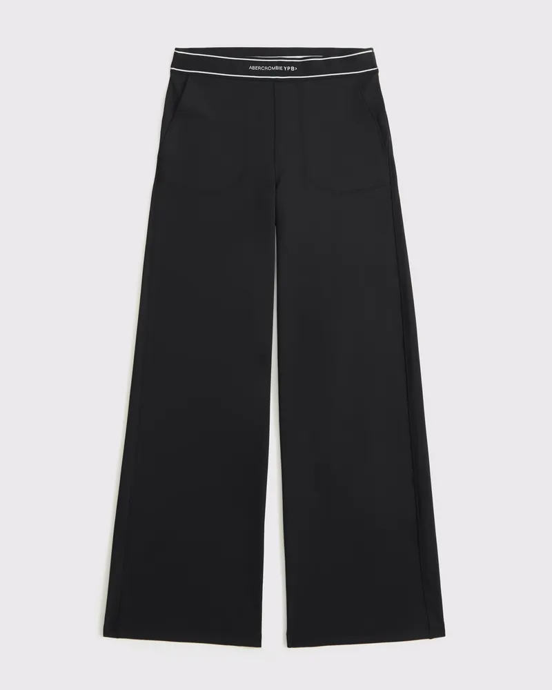 ypb logo wide leg sweatpants