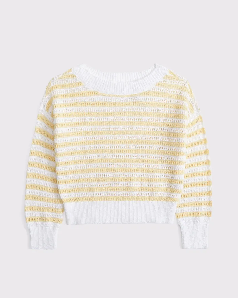off-the-shoulder sweater