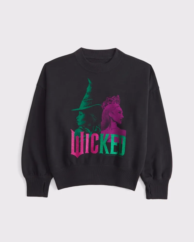 wicked graphic crew sweatshirt