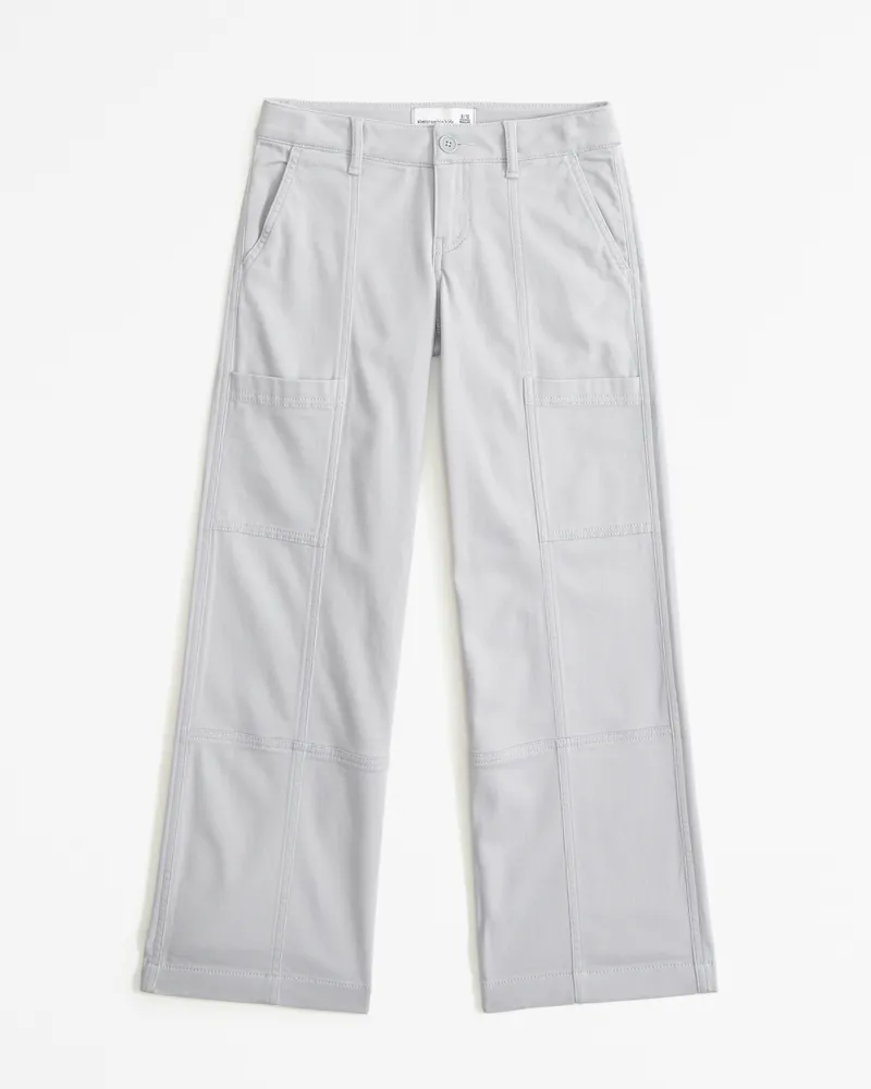 low rise baggy cargo pants