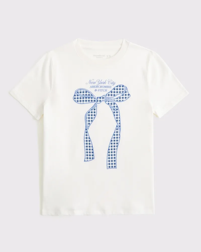bow graphic logo tee